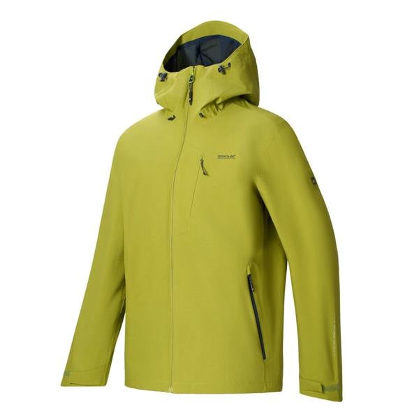 Regatta Mens Oklarna Waterproof Jacket - Golden Cypress - 
