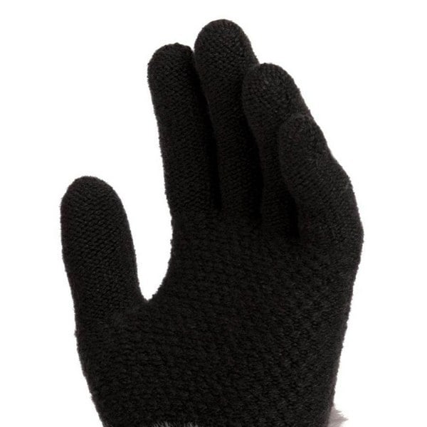 Trespass Childrens/Kids Lunark Knitted Gloves - Dark Grey