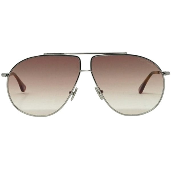 Tom Ford Riley 02 Ft0825 14G Silver Sunglasses