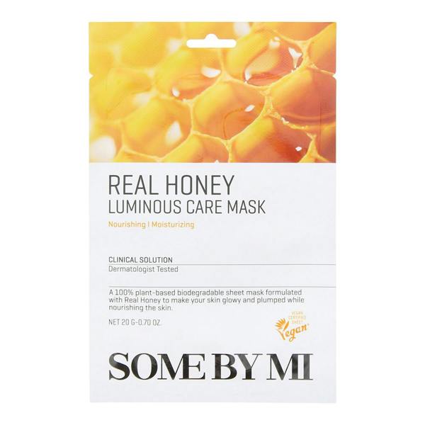Some By Mi Real Honey Luminous Sheet Mask 20g