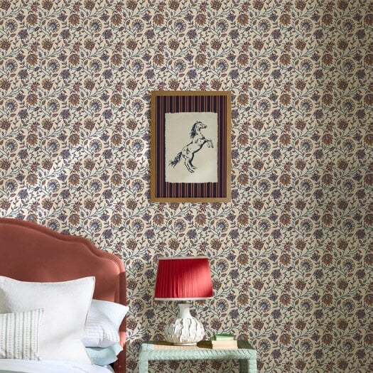 Joules Mane Event 50 X 70 Wood Frame | Blue