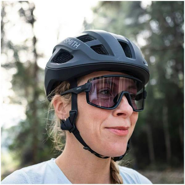 Smith Black Unisex Triad Mips Road Bike Helmet - Large