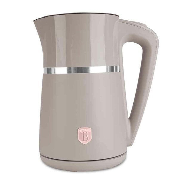 Berlinger Haus Taupe Double Wall Electric Kettle BH9863 Berlinger Haus