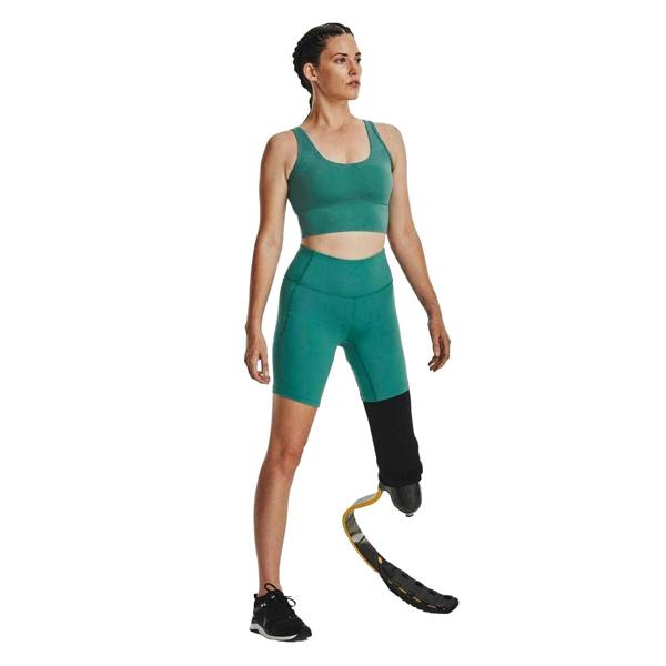 Under Armour Womens/Ladies Meridian Biker Shorts - Green - 