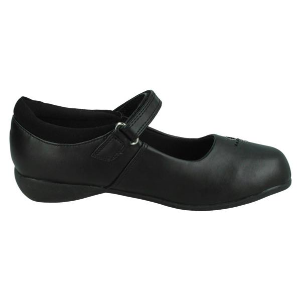 Walkright Girls Walkright Flower Detail School Shoes 20289