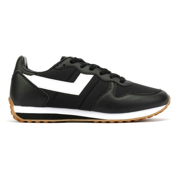 Pony Express Black/White Trainers