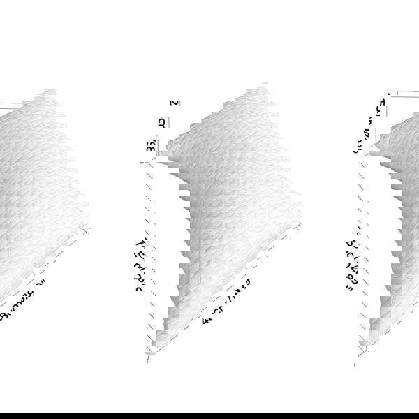 Lavio Side Sleeper Pillow Shreded Memory Foam Adjustable Comfort Bounce Back