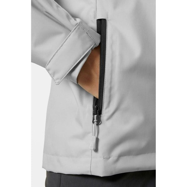 Helly Hansen Sport Crew Hooded Midlayer Sailing 2.0 Women's Sailing Jacket - Grey