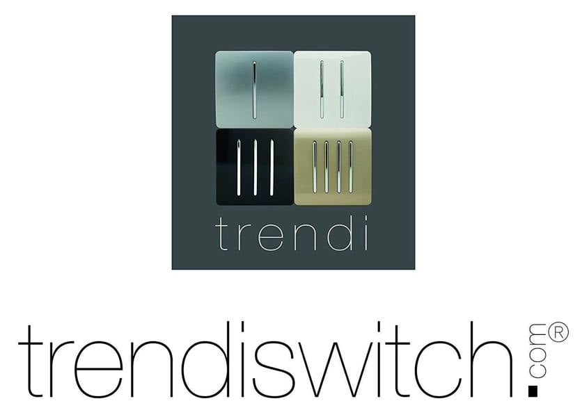 Trendi Switch 45 Amp Cooker Switch & 13 Amp Plug Socket with Neon in Carbon Fibre