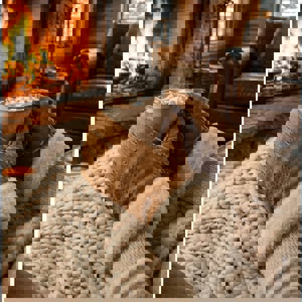 Infinity Leather Women's Plush Shearling Cuff Suede Genuine Leather Gloves