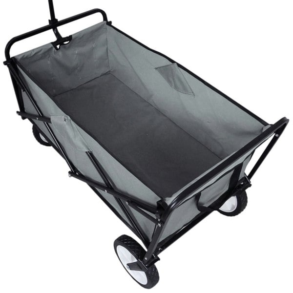 Monstershop Foldable Garden Cart Grey