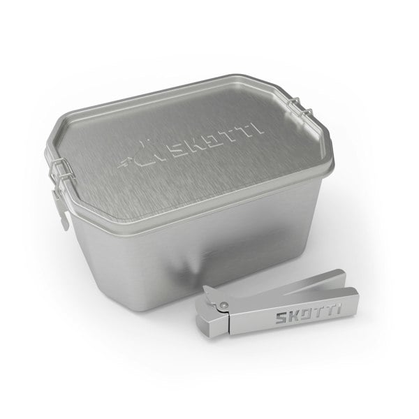 SKOTTI 2.5L Stainless Steel Cookware & Storage Tin