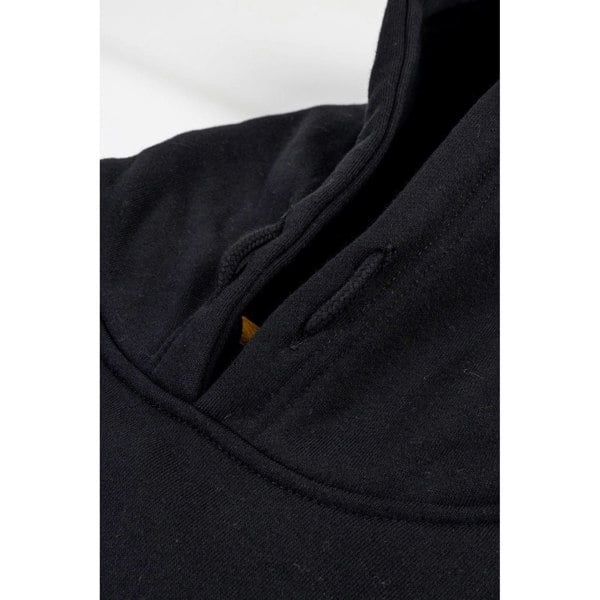 Caterpillar Trademark Banner Long Sleeve Cotton Men's Red T-Shirt