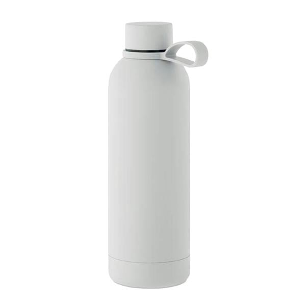 MidOcean Emerald Double Wall 500ml Water Bottle - White - 