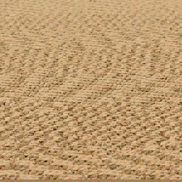 Asiatic Bordo Herringbone Jute Linen Rug