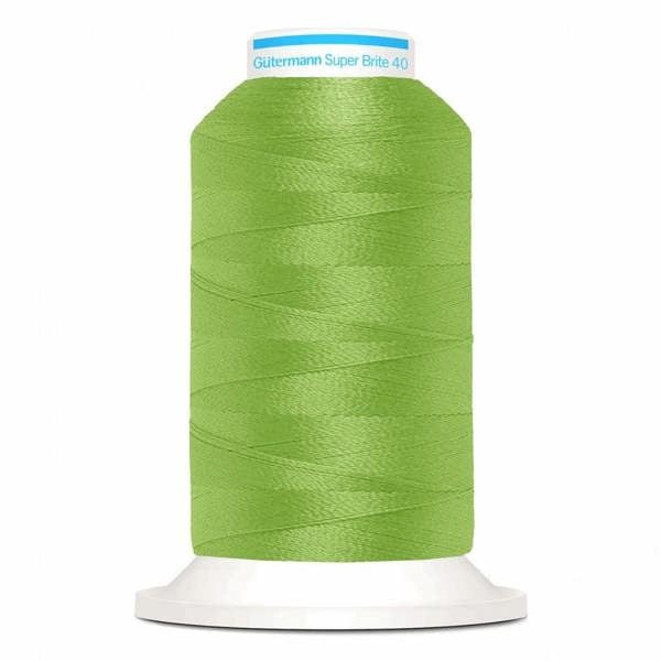 Gutermann Super Brite Polyester 40 Embroidery Thread 1000m Polyester Thread Suitable For Embroidery