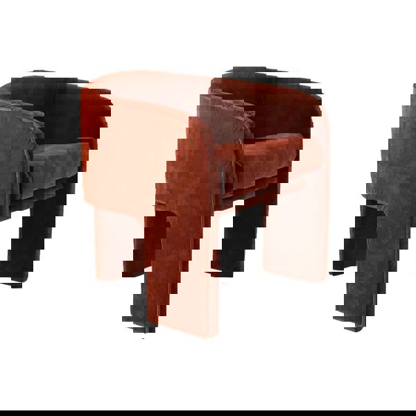 Milo Baughman Armchair, Velvet-Weilai Concept-Weilai Concept