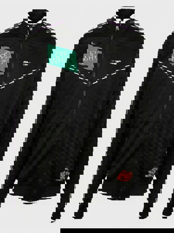 Off - White Multilogo Slim Tracktop 'Black/White' - Supplied FashionOff White
