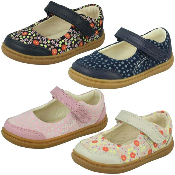 Clarks Girls Clarks Casual Shoes Flash Bright