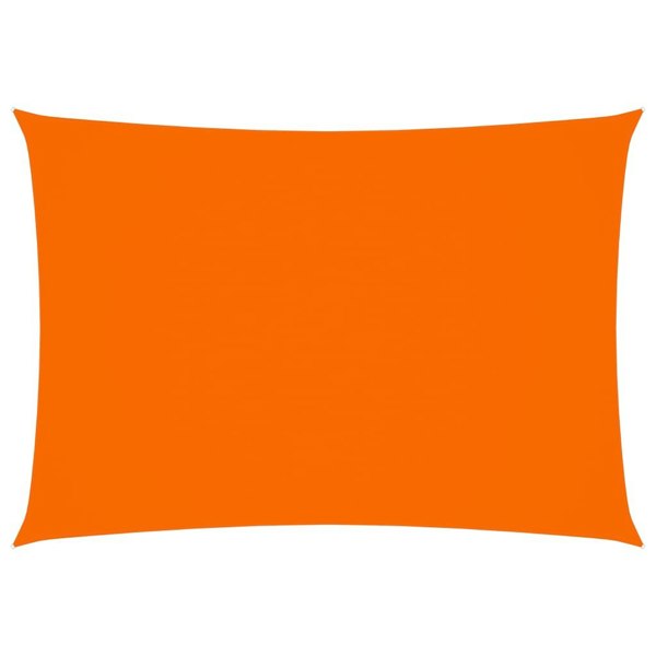 Berkfield Sunshade Sail Oxford Fabric Rectangular 4x6 m Orange