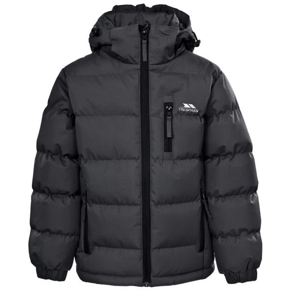 Trespass Kids Boys Tuff Padded Winter Jacket - Flint - 