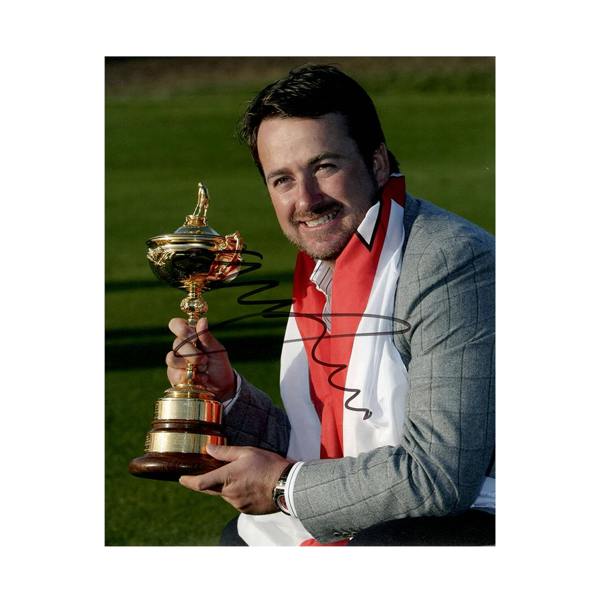 Graeme McDowell Signed 10x8 Photo