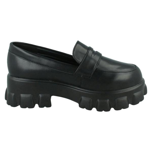 Spot On Ladies Spot On Wide Fitting Loafers F90101