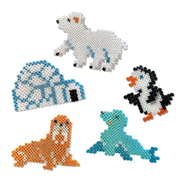 SES Creative Iron on Beads - Arctic Animals