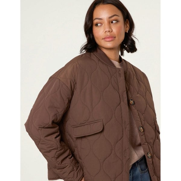 Blue Vanilla Quilted Jacket