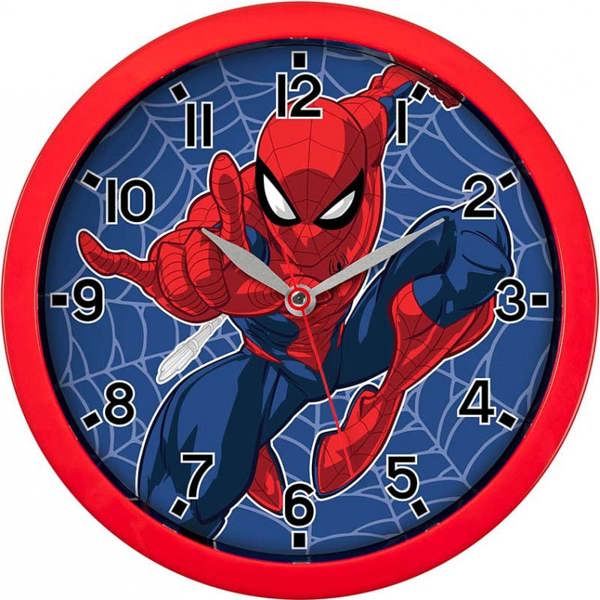 Disney Spiderman Wall Clock SPD3586