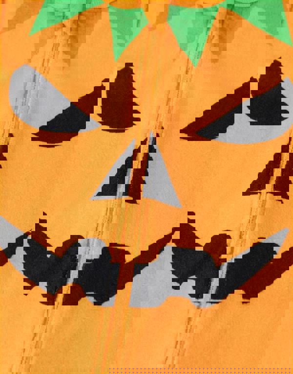 Show Me The Merch Unisex Kids Orange Pumpkin Onesie