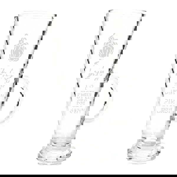 Personalised Memento Company Personalised Cafe Latte Glass