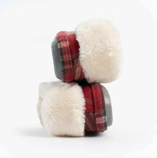 Jo & Joe GLENROYAL Womens Bootie Slipperss Festive Red