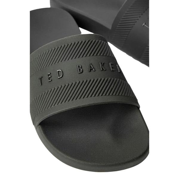 Ted Baker Seenen Rubber Pool Black Slide