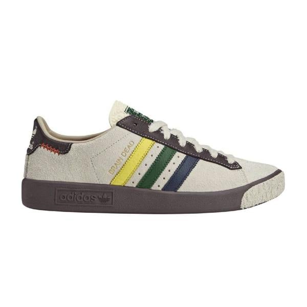 Adidas Mens Forest Hill Brain Dead Leather Trainers - White - 