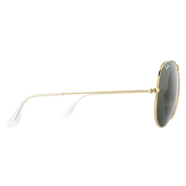 Ray-Ban Sunglasses Large Aviator 3026 Gold Green L2846