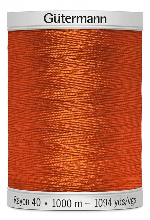 Gutermann No 40 Sulky Rayon Embroidery Thread 1000m Rayon Thread Suitable For Embroidery