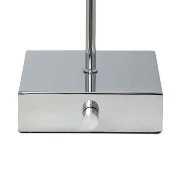 Lustre Polished Chrome Rechargeable Table Lamp