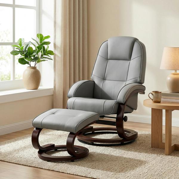 Recliner with Ottoman