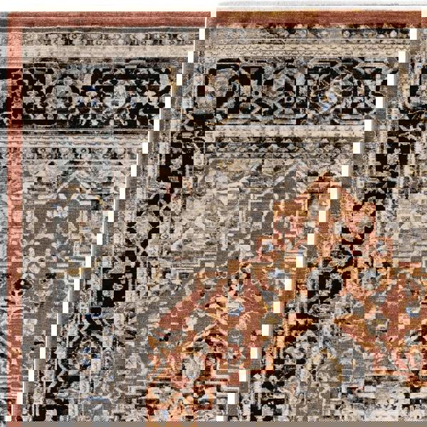 Asiatic Sovereign Terracotta Medallion Rug