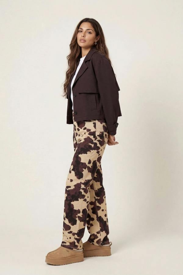 Urban Bliss Cropped Trench
