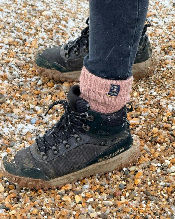Jemsox British Wool Boot Socks – Secret Blush | 100% British Wool Luxury Boot Socks