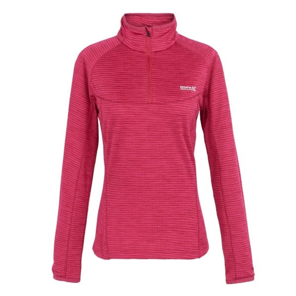 Regatta Women's Yonder II Half Zip Fleece Top - Deep Pink