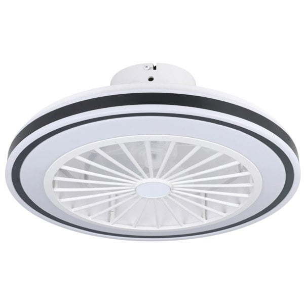 EGLO Almeria White Compact Ceiling Fan With Light