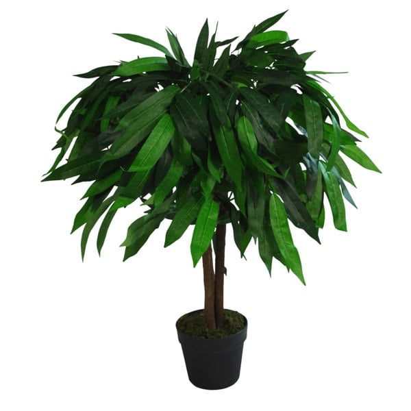 Leaf 80cm Tall Large Artificial Mango Tree Plant