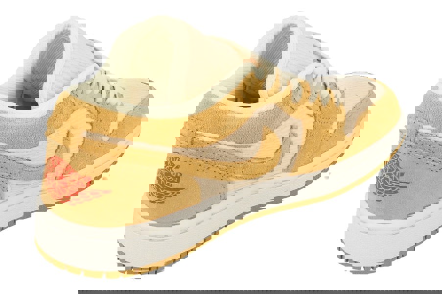 Nike Womens Air Jordan 1 Low Se Trainers Dh7820  700 - Twine Orange Quartz 700 - Photo 2