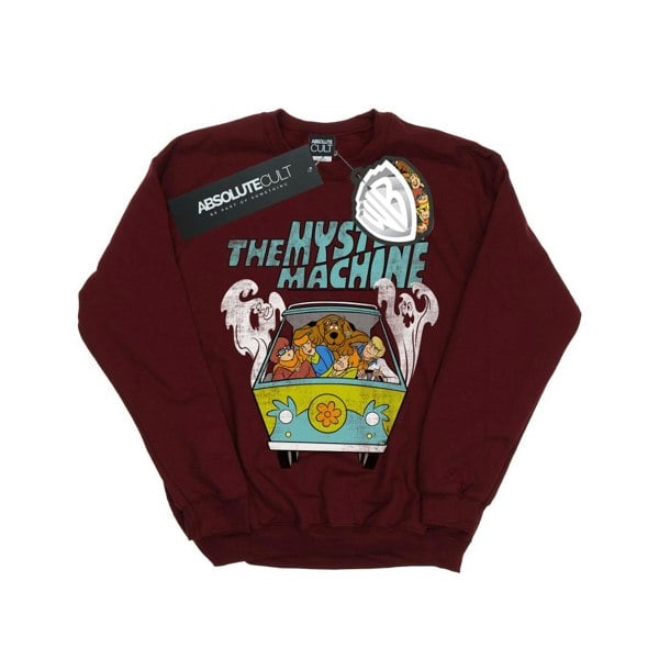 Scooby Doo Girls Mystery Machine Sweatshirt - Burgundy