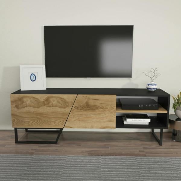 Decorotika Denasse Modern Tv Stand TV Cabinet for TV's up to 60"
