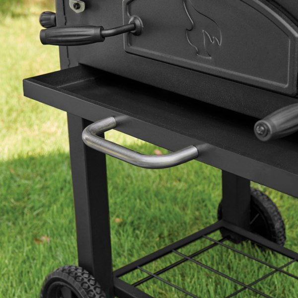 Char-Griller® 30" Traditional Charcoal Grill - Heavy-Duty, Cast Iron Grates, Easy Clean Ash Pan