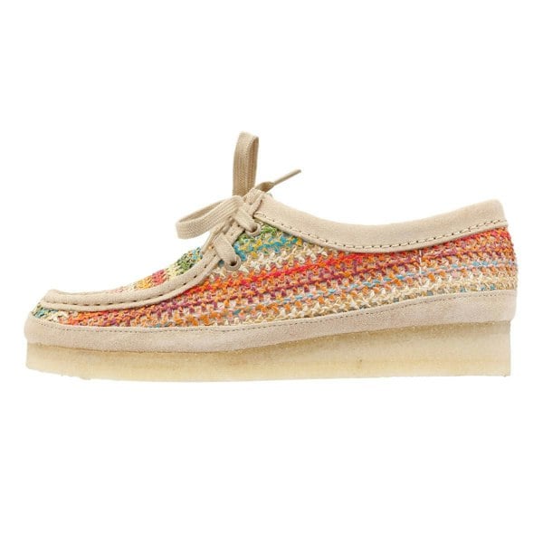 Clarks Originals Wallabee Raffia Women's Shoes - Multicolour